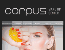 Tablet Screenshot of carpus-makeup.si